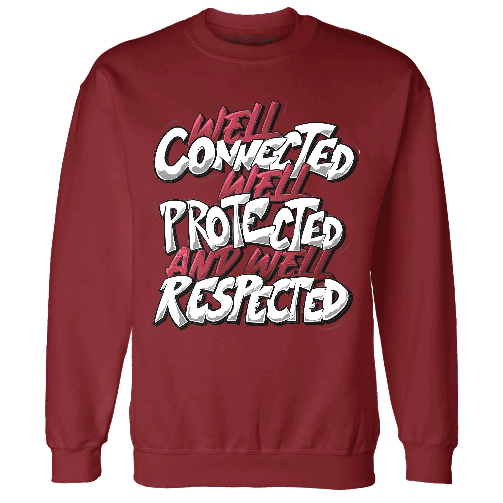 High-87-Metallic-Burgundy-1s-Sweatshirt-Match-WELL