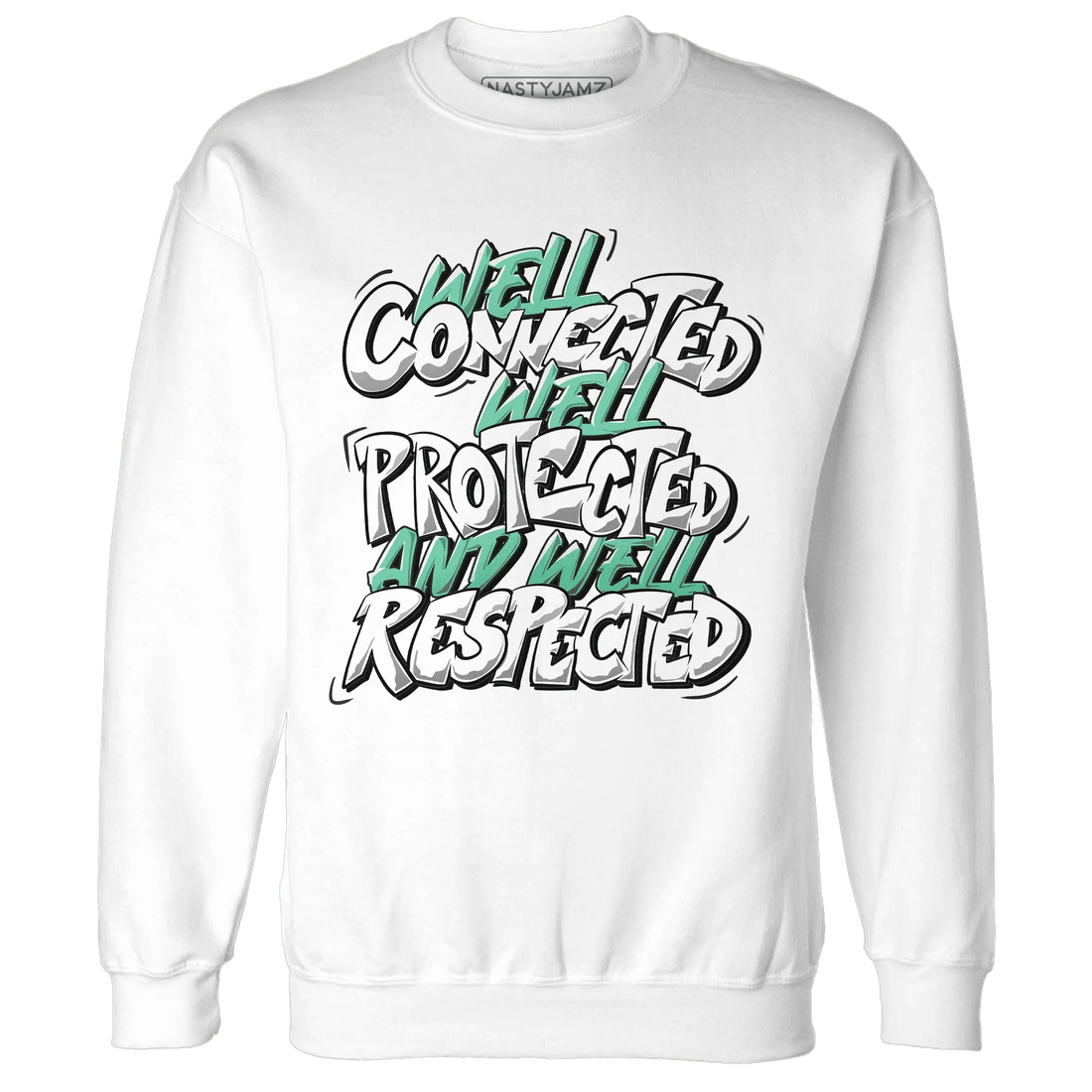 High-OG-Green-Glow-1s-Sweatshirt-Match-WELL