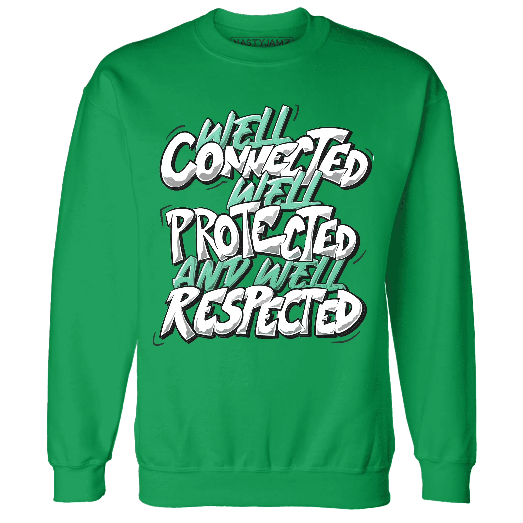 High-OG-Green-Glow-1s-Sweatshirt-Match-WELL