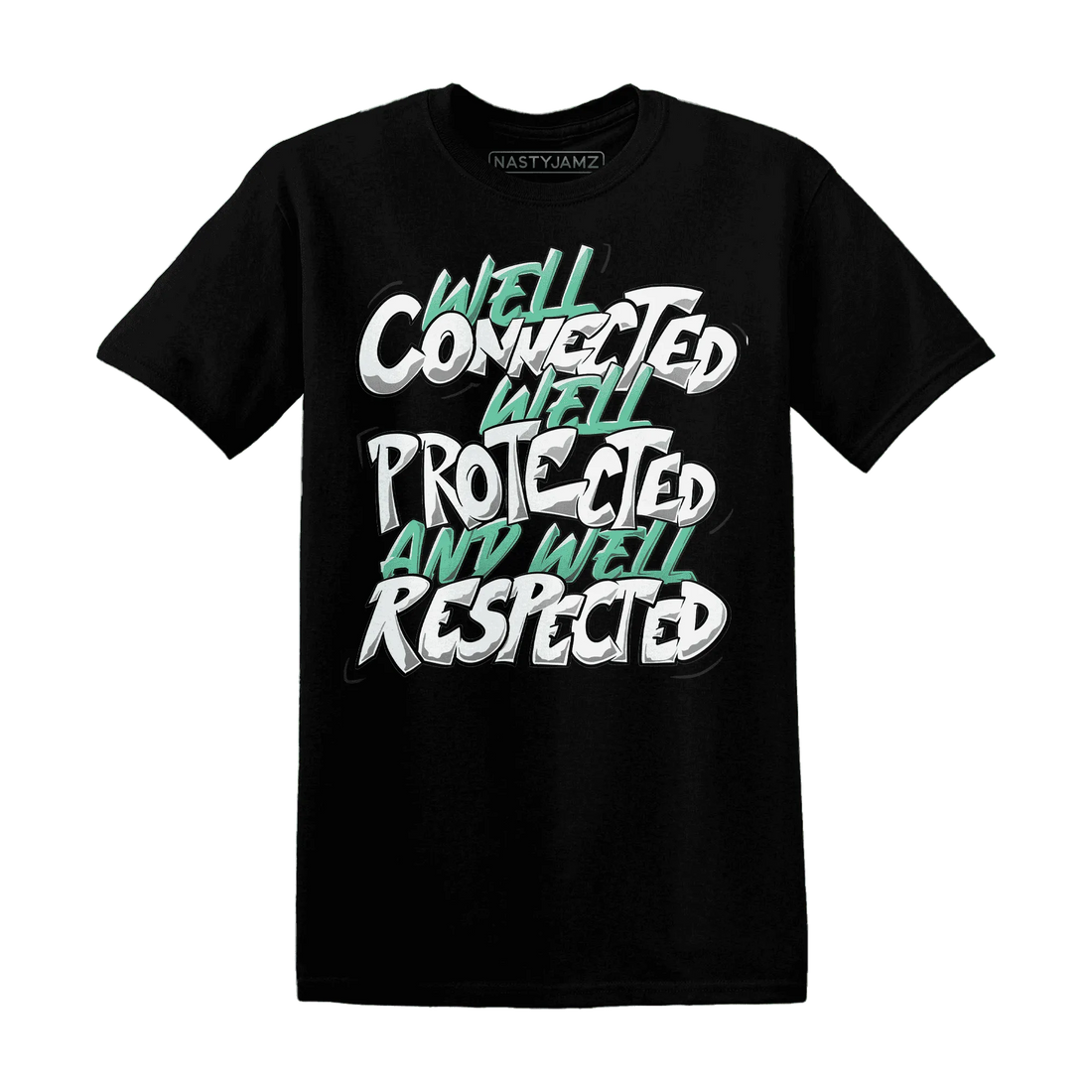 High-OG-Green-Glow-1s-T-Shirt-Match-WELL