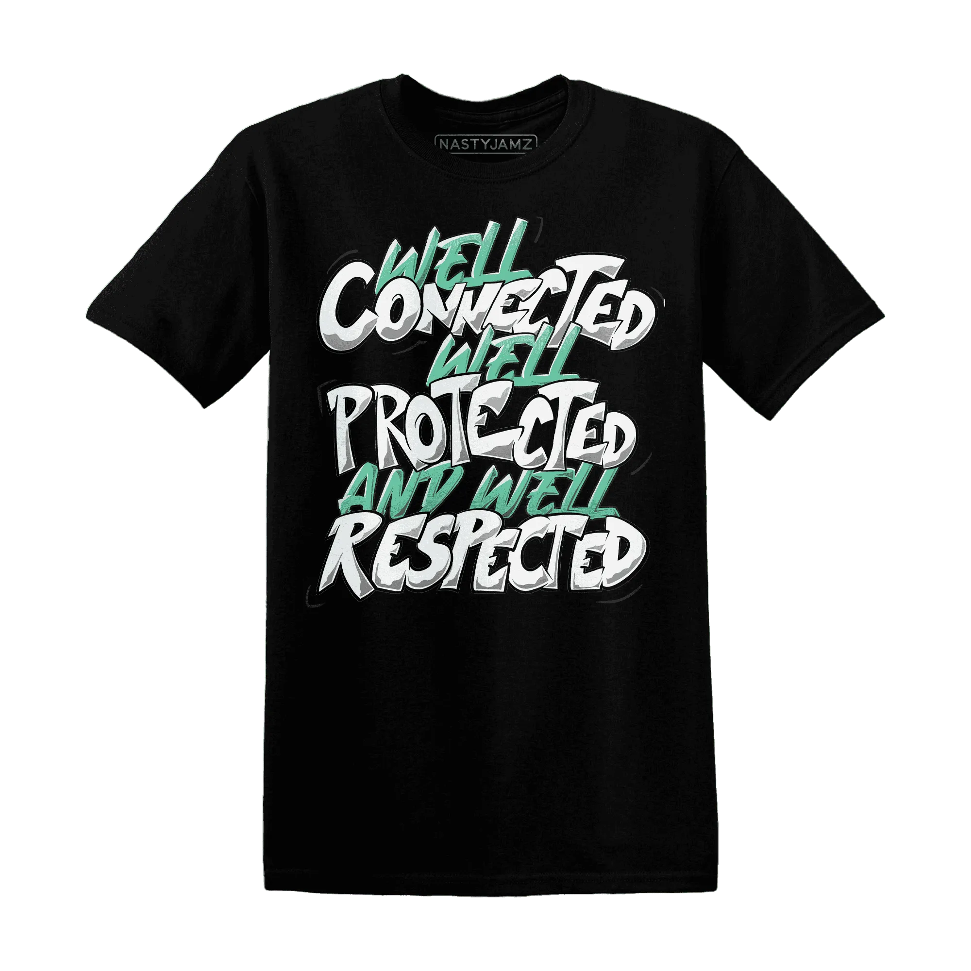 High-OG-Green-Glow-1s-T-Shirt-Match-WELL