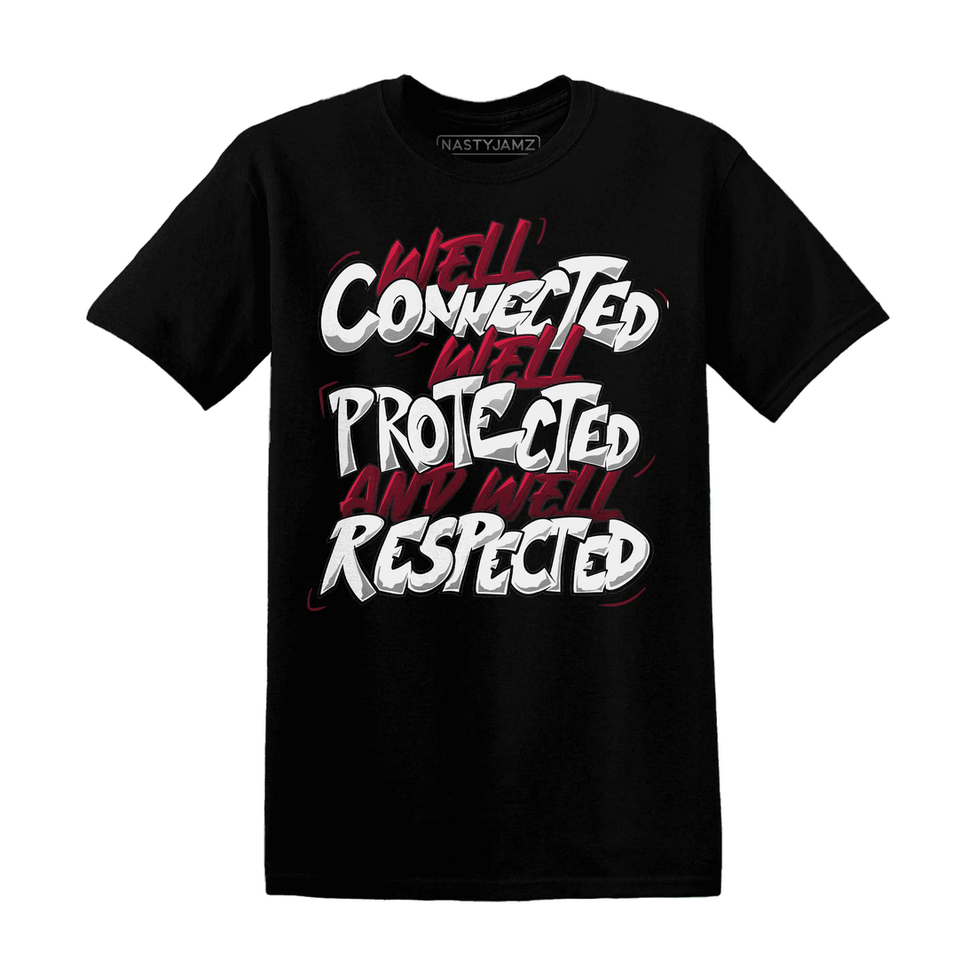 High-White-Team-Red-1s-T-Shirt-Match-WELL