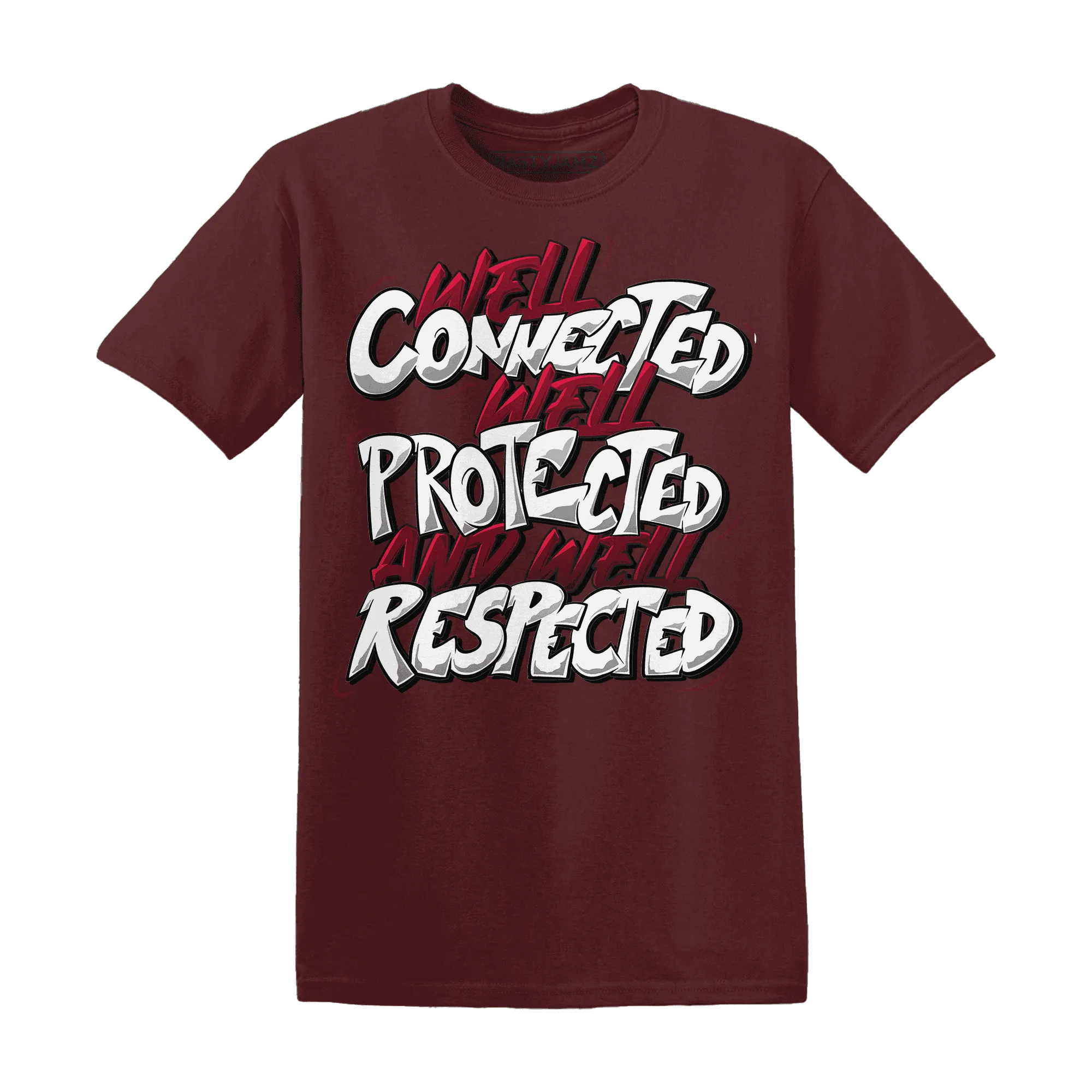 High-White-Team-Red-1s-T-Shirt-Match-WELL