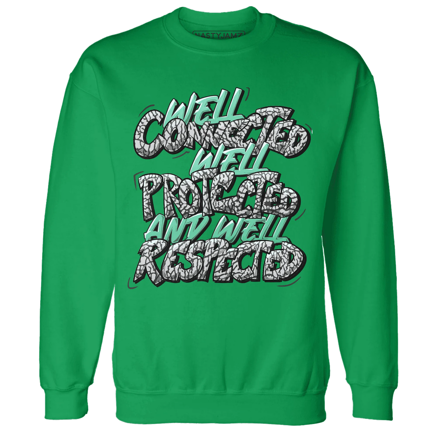 Green-Glow-3s-Sweatshirt-Match-WELL