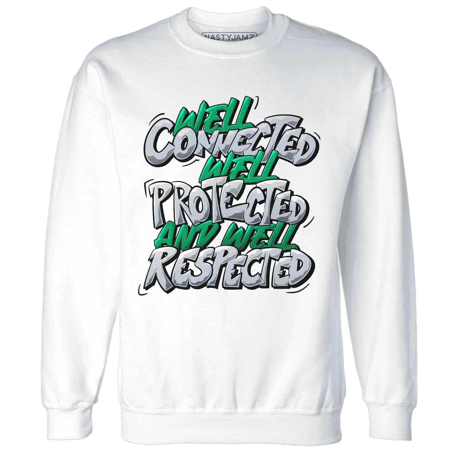 Lucky-Green-5s-Sweatshirt-Match-WELL