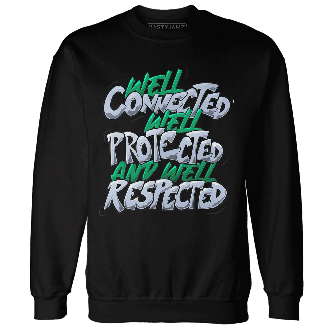 Lucky-Green-5s-Sweatshirt-Match-WELL