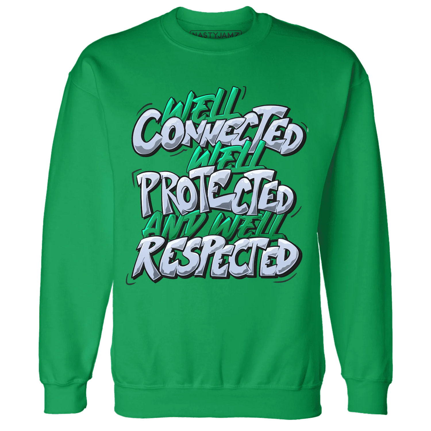 Lucky-Green-5s-Sweatshirt-Match-WELL