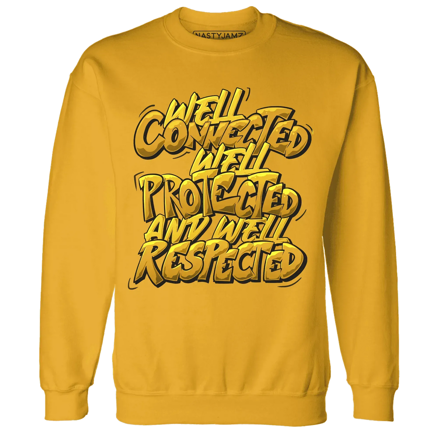 Yellow-Ochre-6s-Sweatshirt-Match-WELL