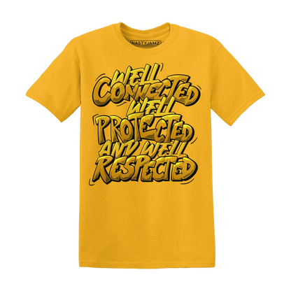 Yellow-Ochre-6s-T-Shirt-Match-WELL