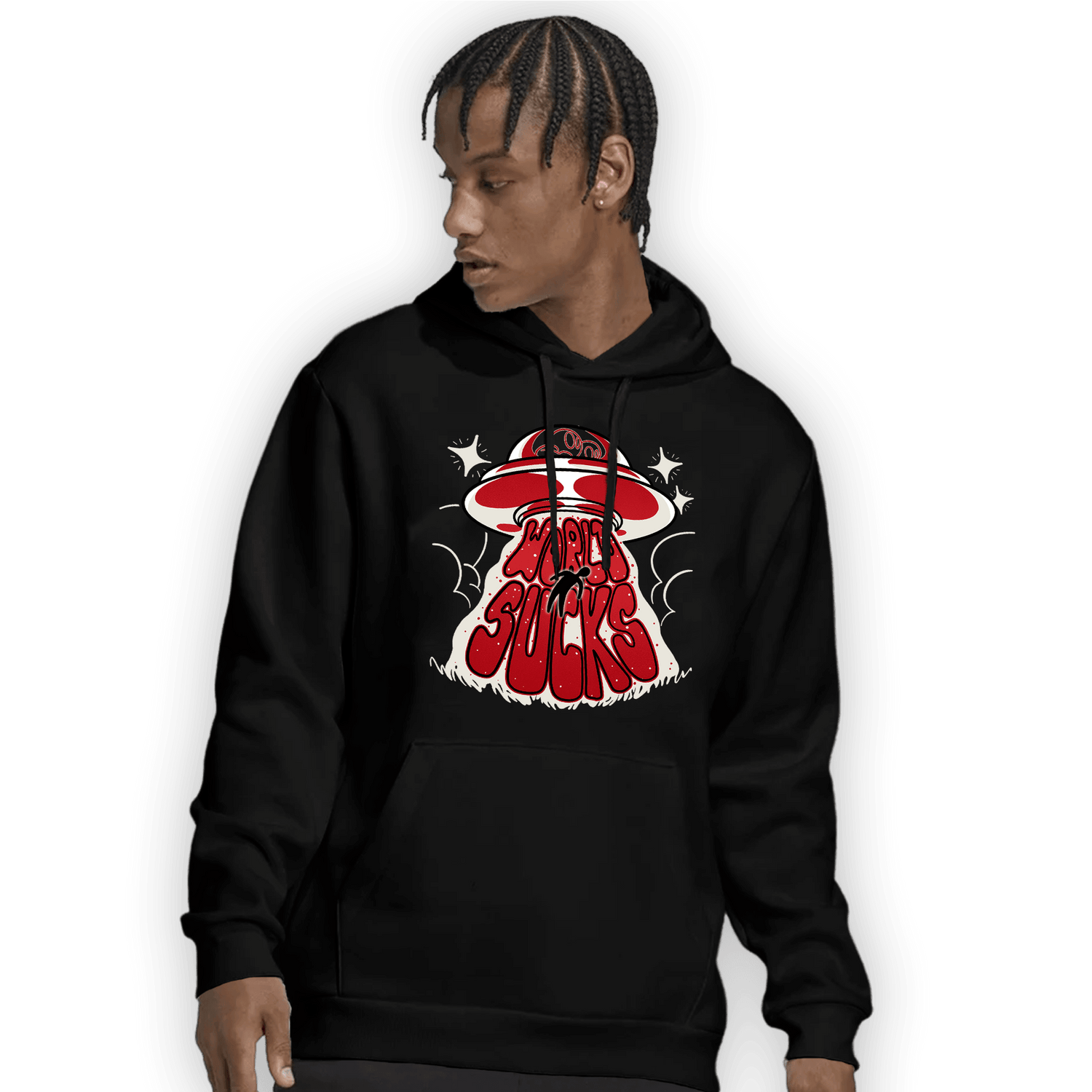 Low OG Trophy Room 1s Hoodie Match World Sucks - NastyJamz