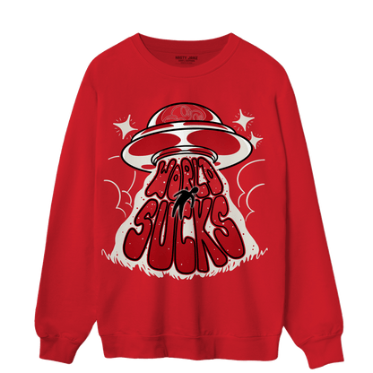 Low OG Trophy Room 1s Sweatshirt Match World Sucks - NastyJamz