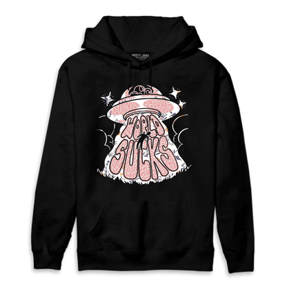 Red Stardust 3s Hoodie Match World Sucks - NastyJamz