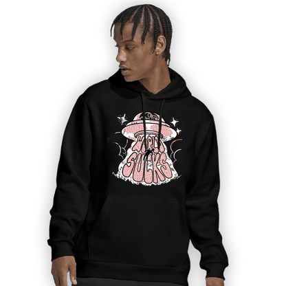 Red Stardust 3s Hoodie Match World Sucks - NastyJamz