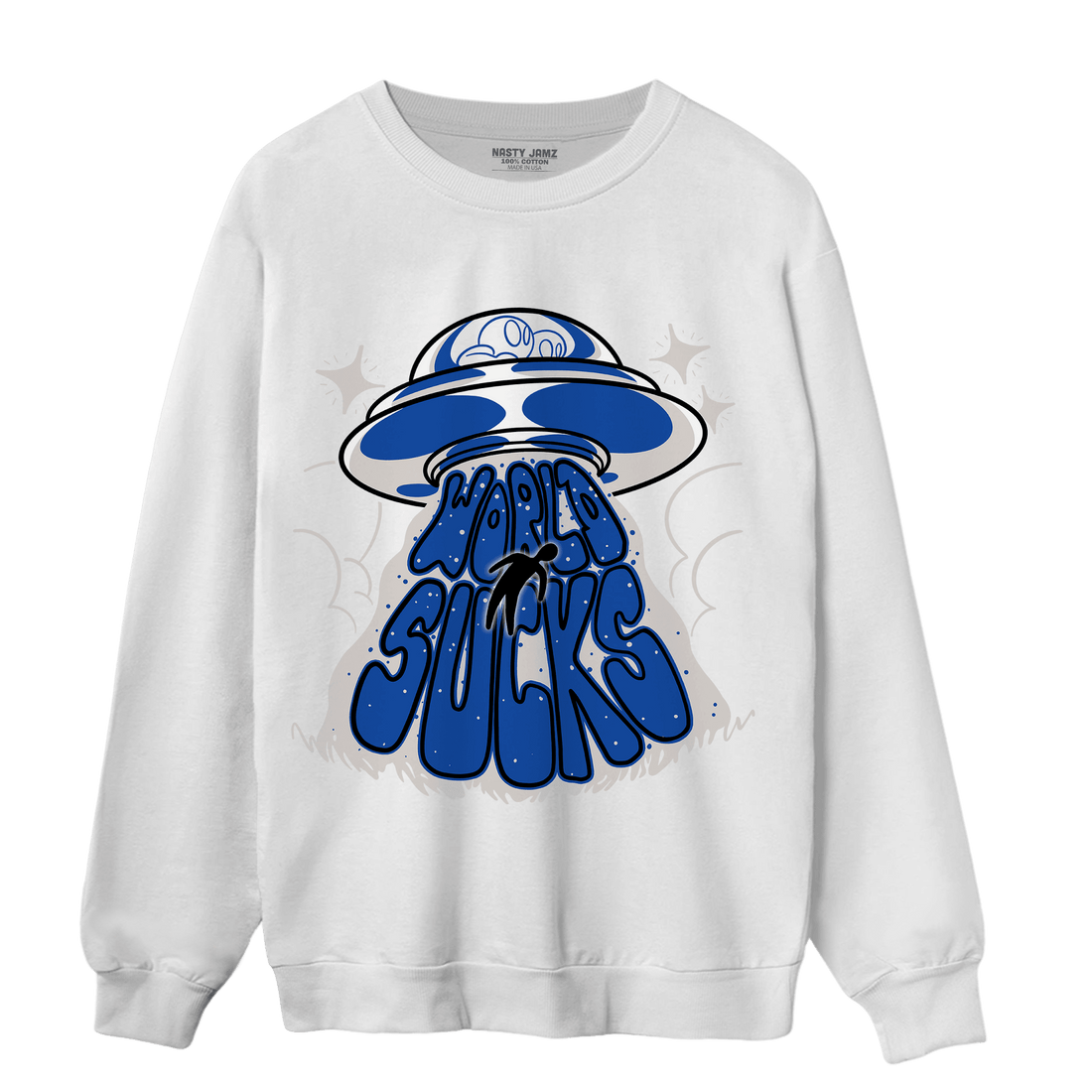 Air Max 1 86 Royal Sweatshirt Match World Sucks - NastyJamz