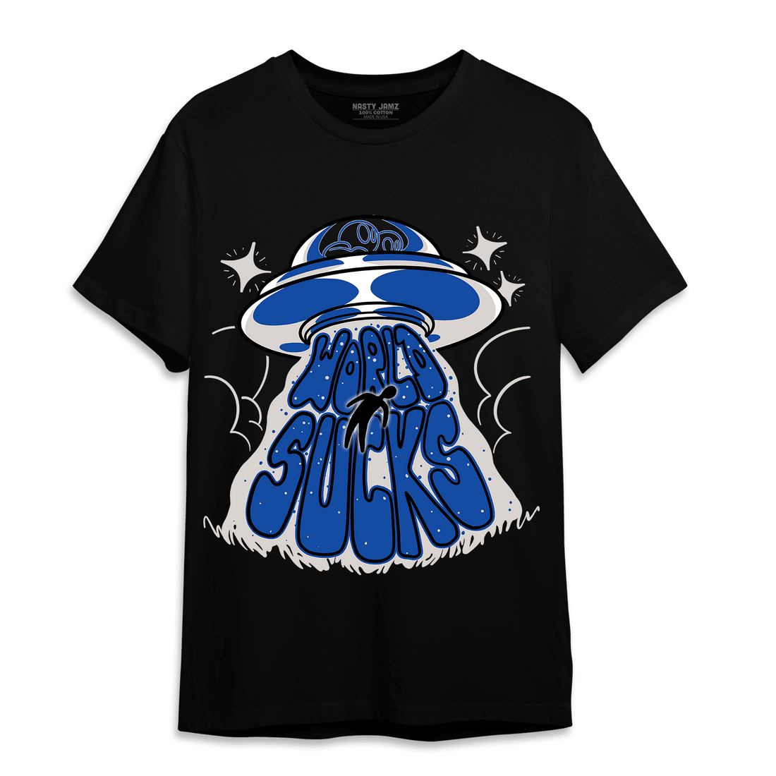 Air Max 1 86 Royal T Shirt Match World Sucks - NastyJamz