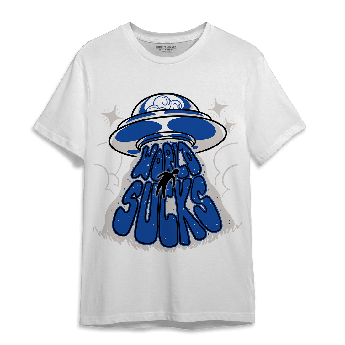 Air Max 1 86 Royal T Shirt Match World Sucks - NastyJamz