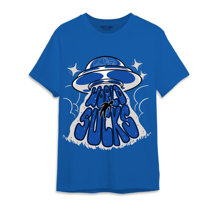Air Max 1 86 Royal T Shirt Match World Sucks - NastyJamz