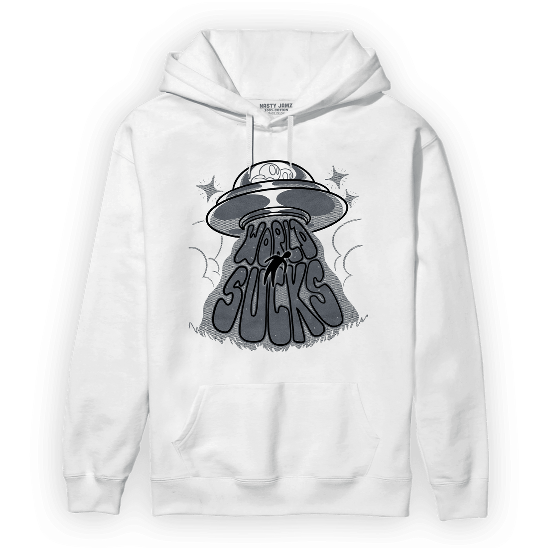 Air Max 90 Iron Grey Hoodie Match World Sucks - NastyJamz