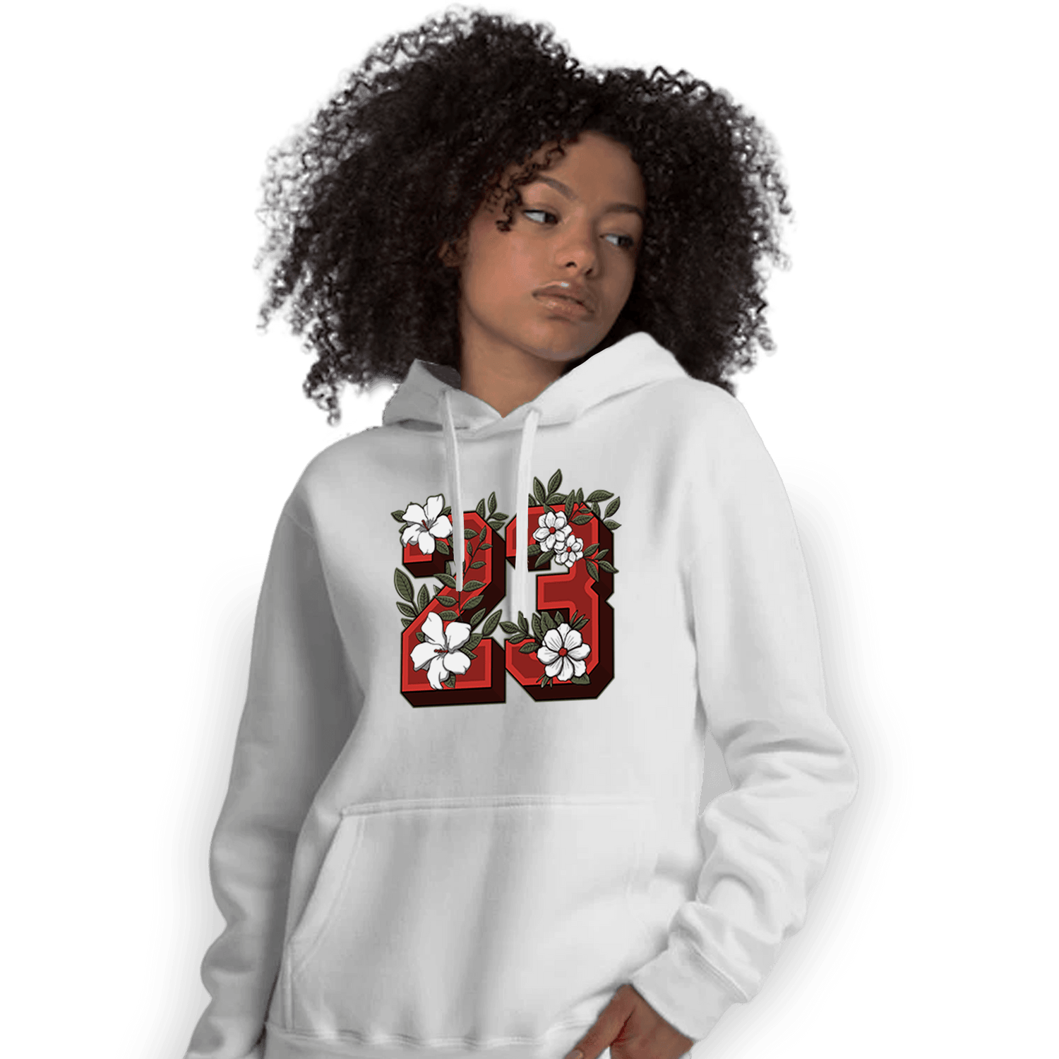 Dunk Low Mystic Red Hoodie Match 23 Floral - NastyJamz