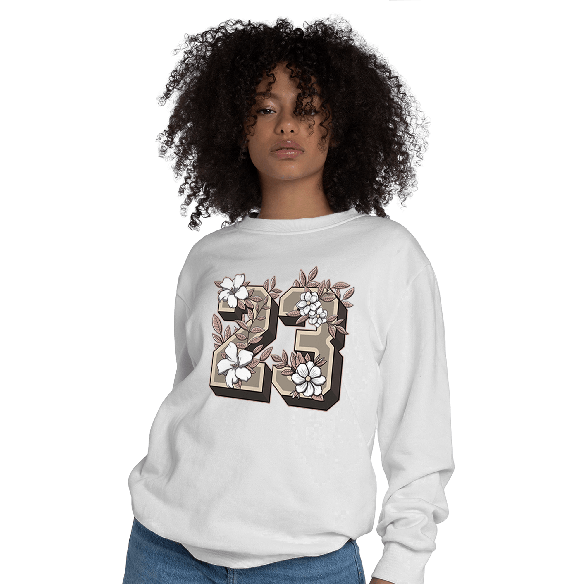 Dunk Low Twist Sanddrift Sweatshirt Match 23 Floral - NastyJamz