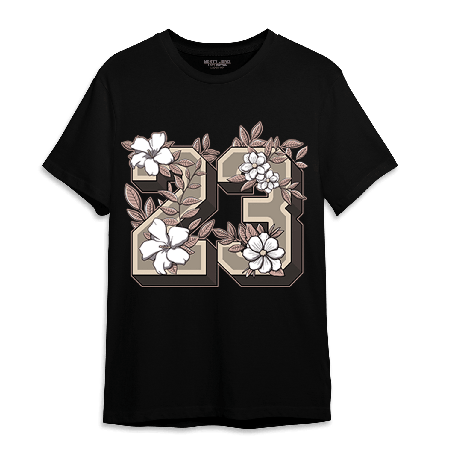 Dunk Low Twist Sanddrift T Shirt Match 23 Floral - NastyJamz