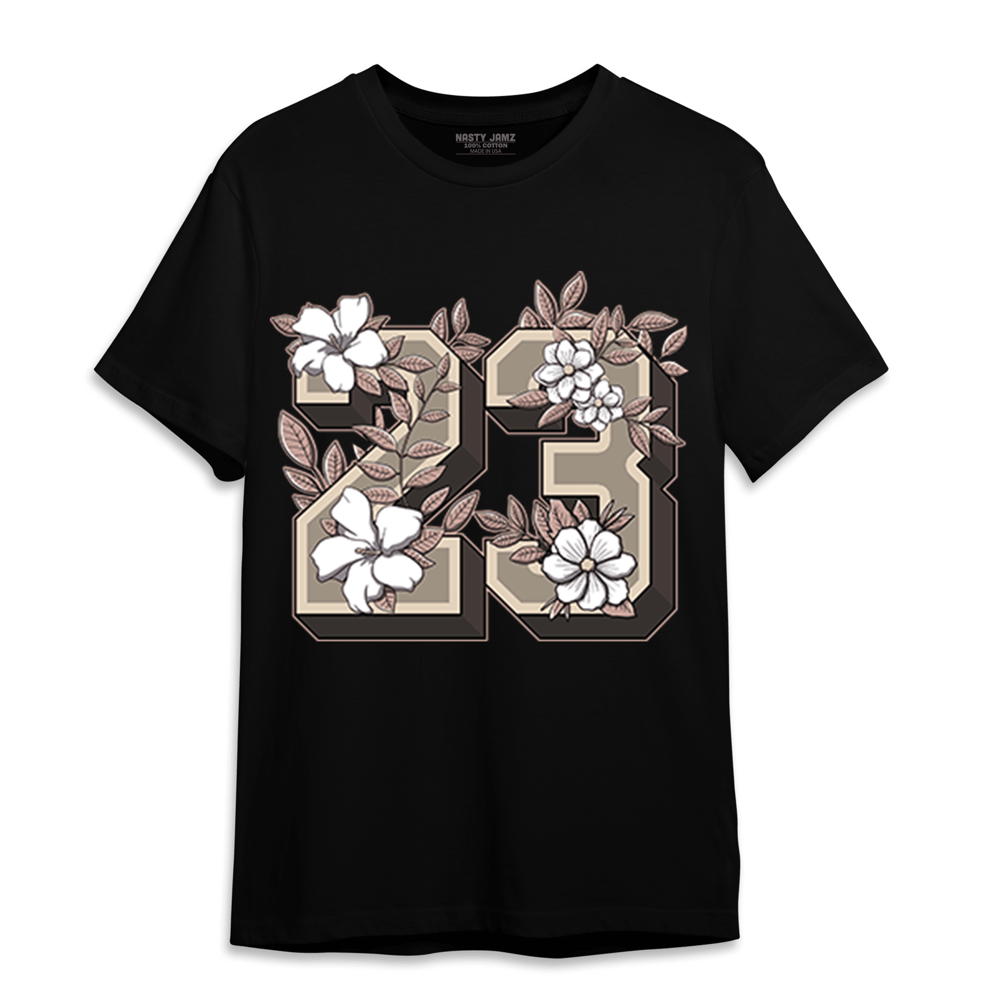Dunk Low Twist Sanddrift T Shirt Match 23 Floral - NastyJamz