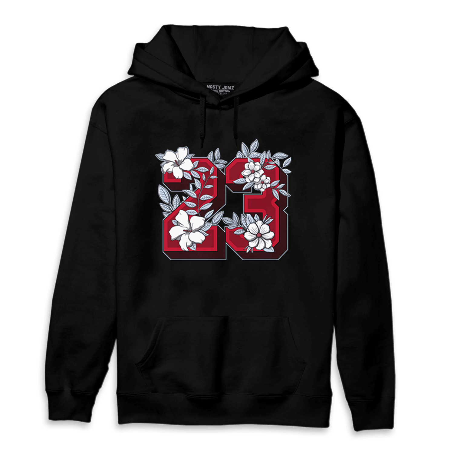 Cherry 11s Hoodie Match 23 Floral - NastyJamz
