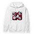 Cherry 11s Hoodie Match 23 Floral - NastyJamz