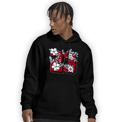 Cherry 11s Hoodie Match 23 Floral - NastyJamz