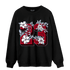 Cherry 11s Sweatshirt Match 23 Floral - NastyJamz