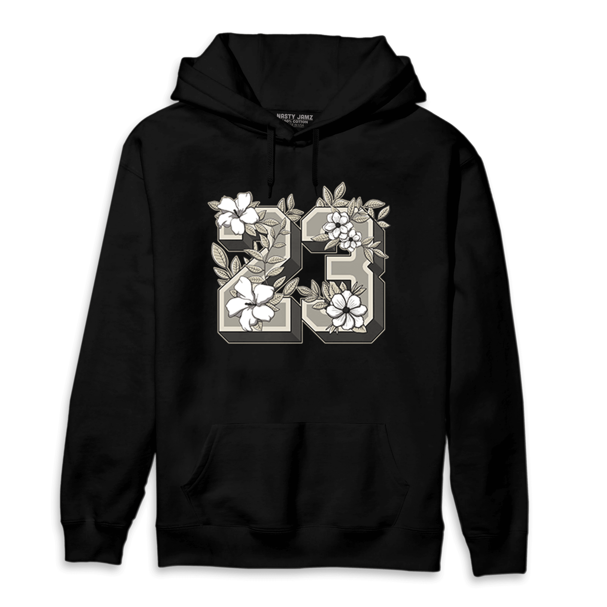 Gratitude 11s Hoodie Match 23 Floral - NastyJamz