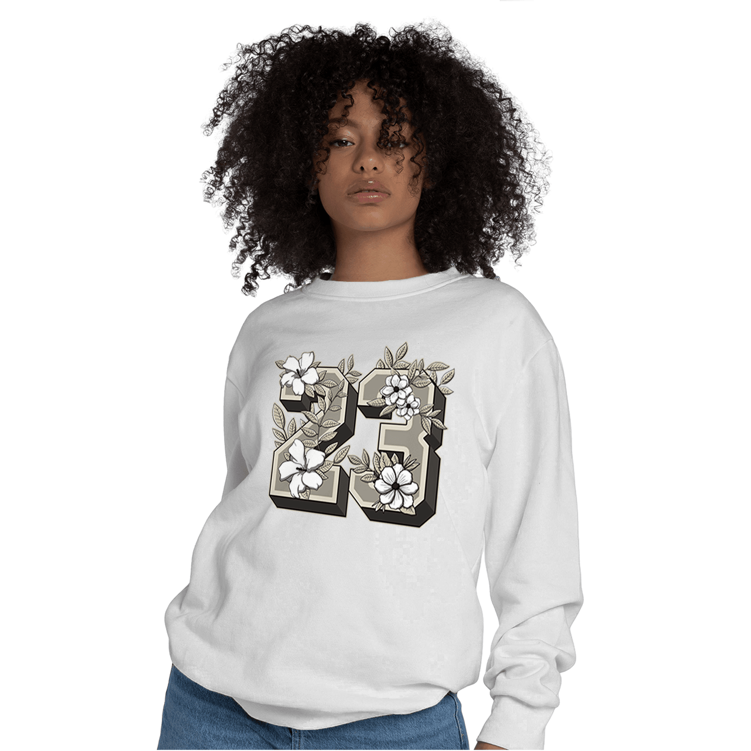 Gratitude 11s Sweatshirt Match 23 Floral - NastyJamz