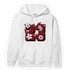 Cherry 12s Hoodie Match 23 Floral - NastyJamz