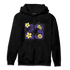 Field Purple 12s Hoodie Match 23 Floral - NastyJamz