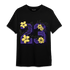 Field Purple 12s T Shirt Match 23 Floral - NastyJamz