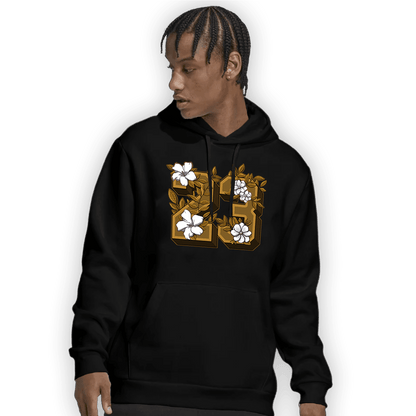 Wheat 13s Hoodie Match 23 Floral - NastyJamz