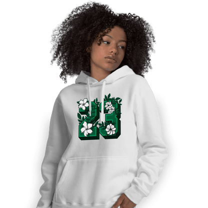 Celtic Lucky Green 1s Hoodie Match 23 Floral - NastyJamz