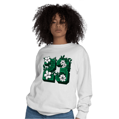 Celtic Lucky Green 1s Sweatshirt Match 23 Floral - NastyJamz