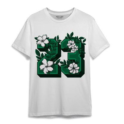 Celtic Lucky Green 1s T Shirt Match 23 Floral - NastyJamz