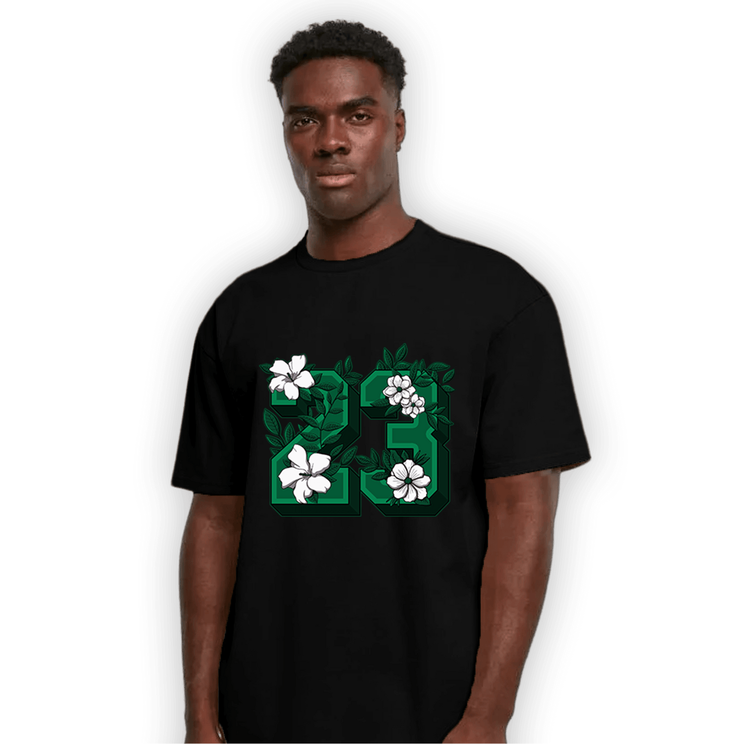 Celtic Lucky Green 1s T Shirt Match 23 Floral - NastyJamz