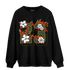 High OG Celadon 1s Sweatshirt Match 23 Floral - NastyJamz