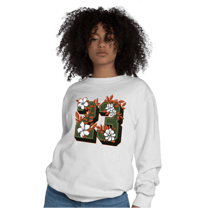 High OG Celadon 1s Sweatshirt Match 23 Floral - NastyJamz