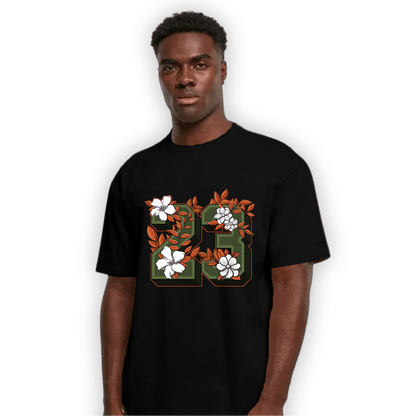 High OG Celadon 1s T Shirt Match 23 Floral - NastyJamz