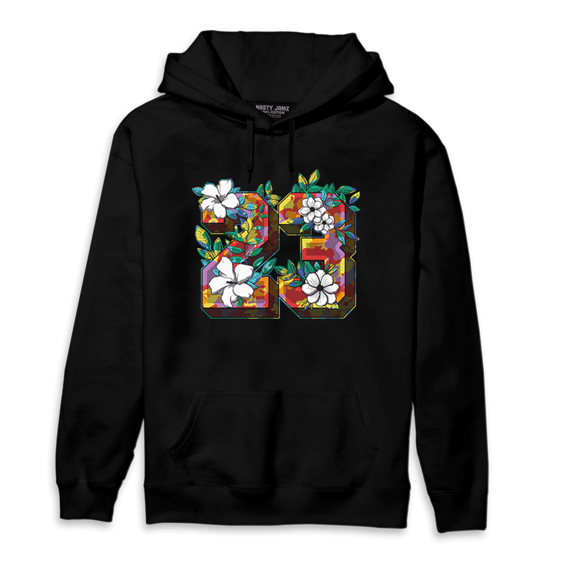 Mid GS Six Championships 1s Hoodie Match 23 Floral - NastyJamz