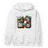 Mid GS Six Championships 1s Hoodie Match 23 Floral - NastyJamz