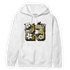 Mid SE Black Gold 1s Hoodie Match 23 Floral - NastyJamz
