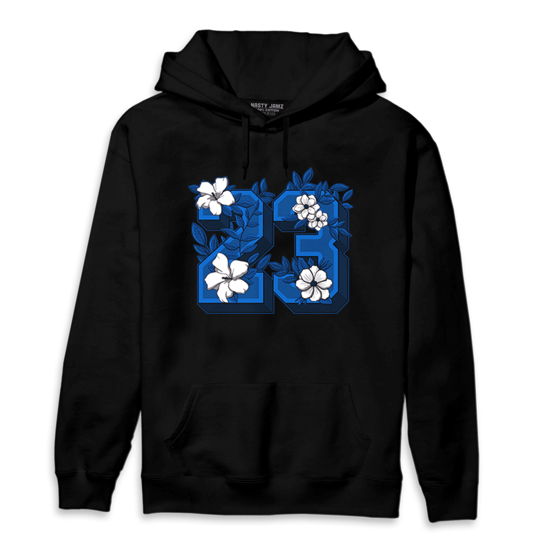 Royal Reimagined 1s Hoodie Match 23 Floral - NastyJamz