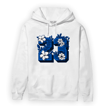 Royal Reimagined 1s Hoodie Match 23 Floral - NastyJamz