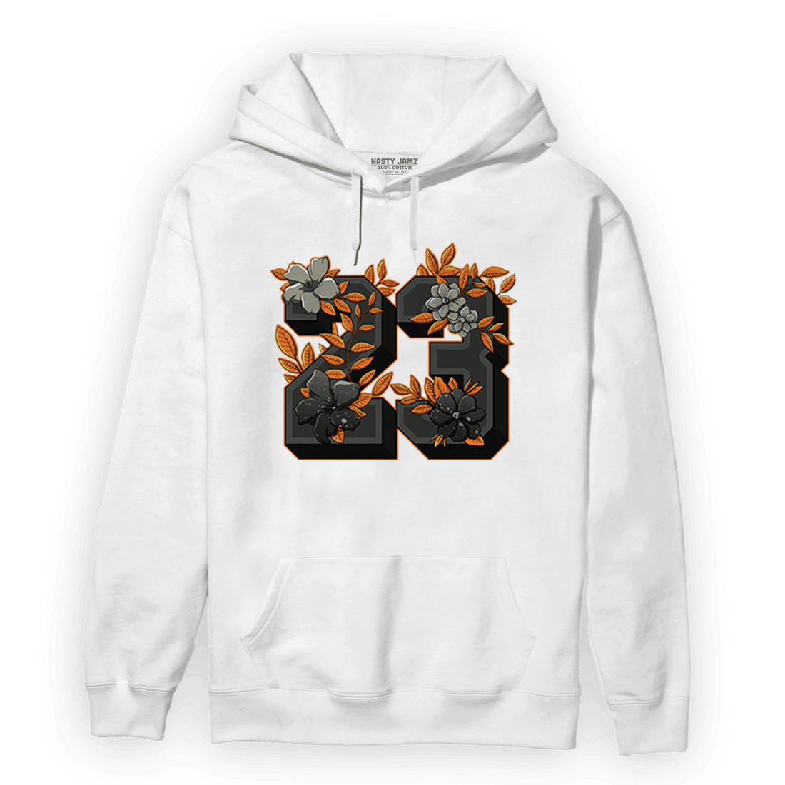 Fear Pack 3s Hoodie Match 23 Floral - NastyJamz