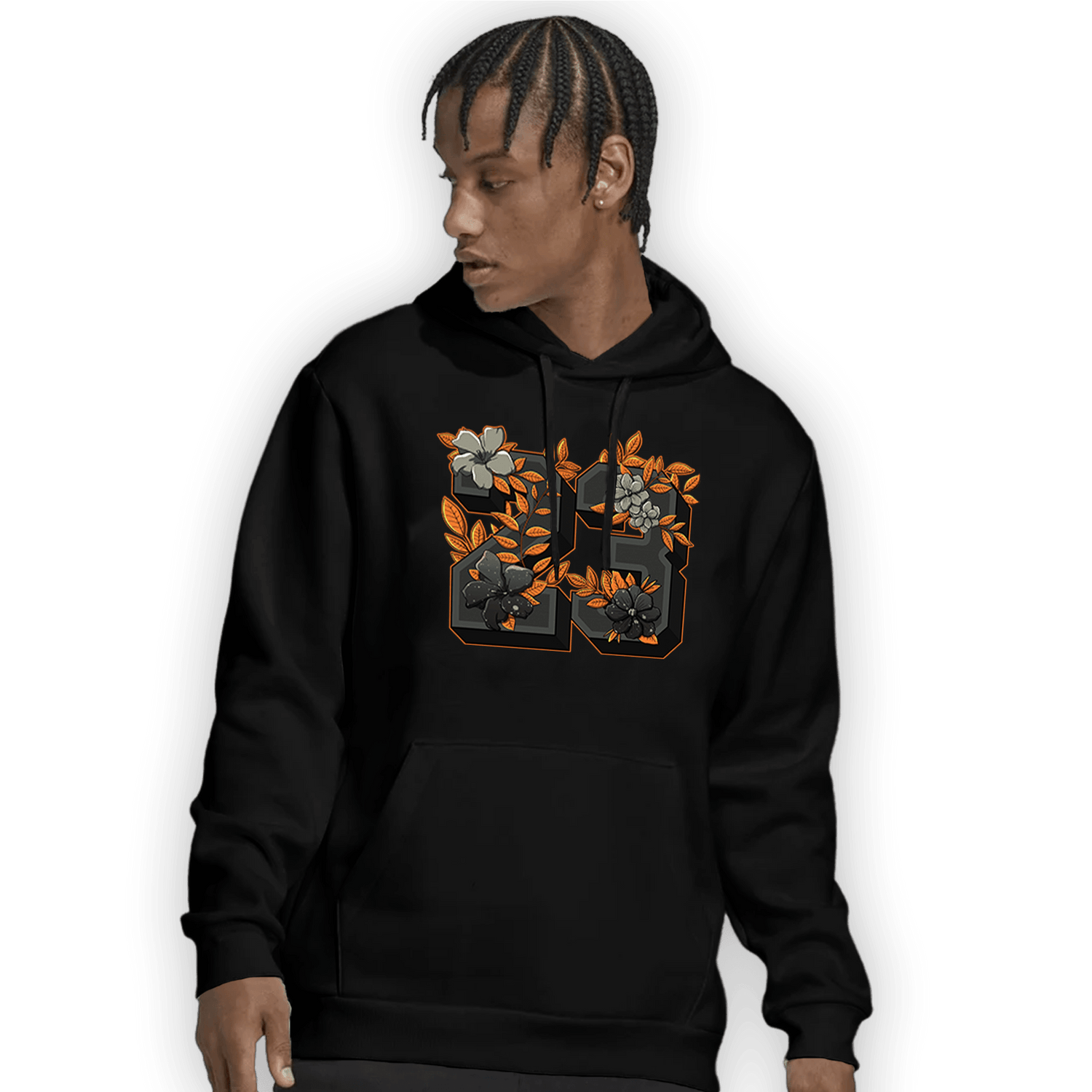 Fear Pack 3s Hoodie Match 23 Floral - NastyJamz